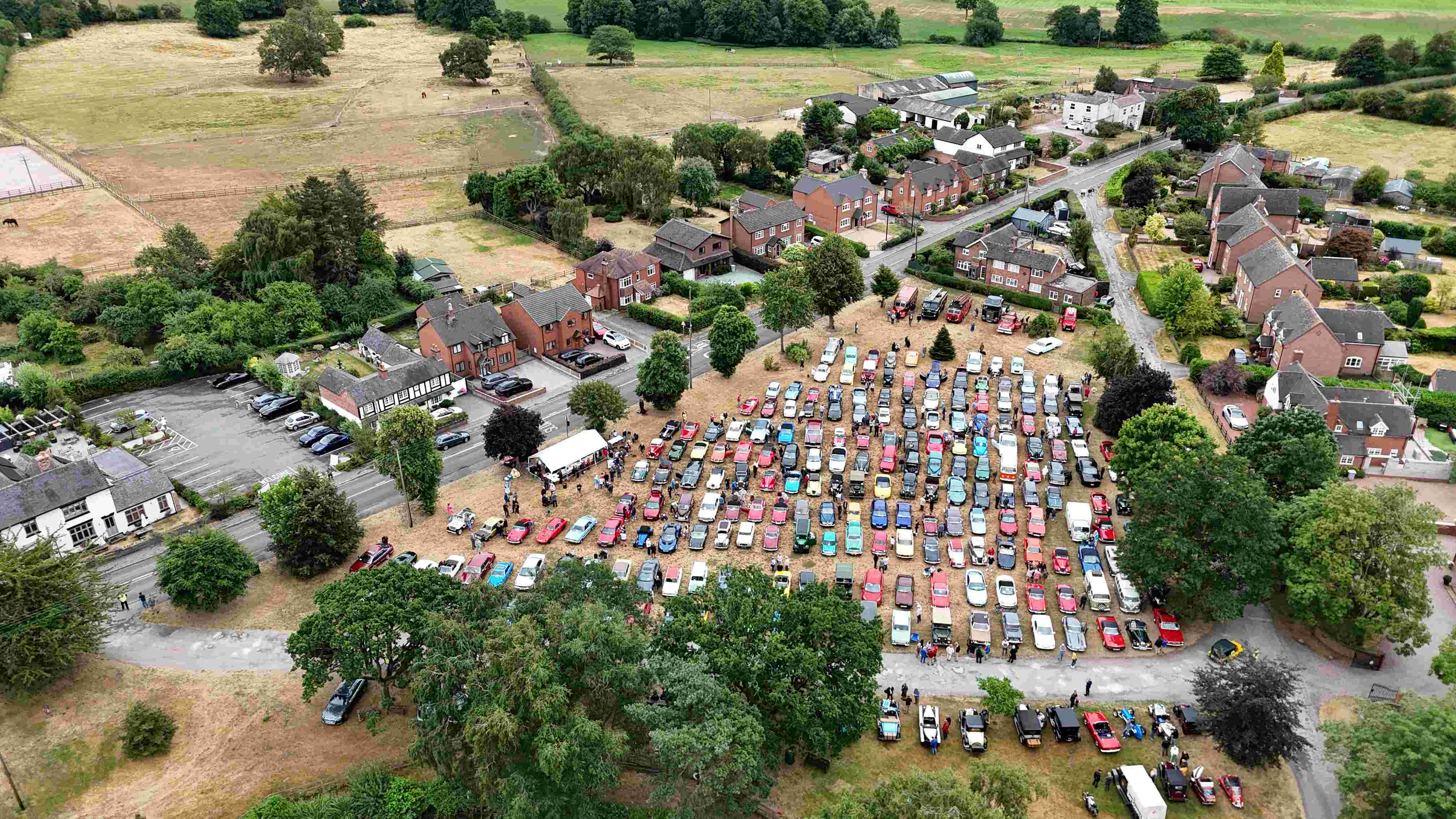 Aerial view of 2026 Transport Festival
